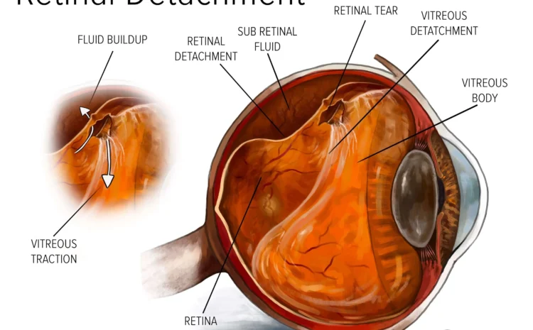 What is ratina detachment ?